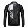 Faux Leather Skull Jacket