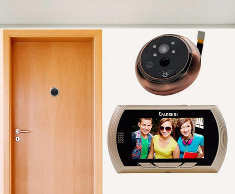Smart Doorbell Peephole Viewer