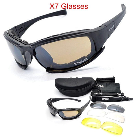 Polarized C5 C6 X7 Military Goggles